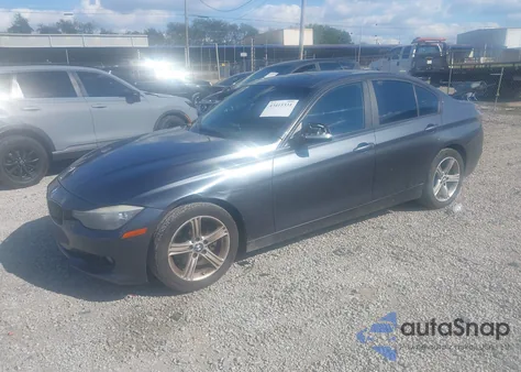 2013 BMW 328I из США, поврежденный, VIN WBA3C1G55DNN93582